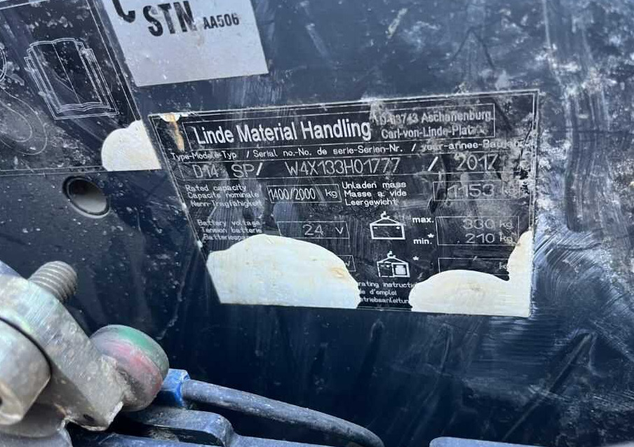 Linde D14SP - Apilador: foto 4 Linde D14SP - Apilador: foto 4