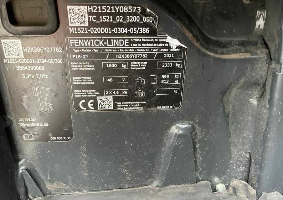 Linde E16-02 - Carretilla elevadora eléctrica: foto 4 Linde E16-02 - Carretilla elevadora eléctrica: foto 4