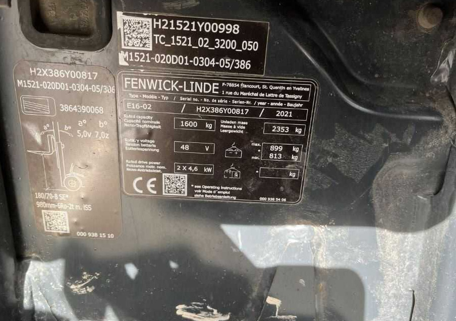 Linde E16-02 - Carretilla elevadora eléctrica: foto 4 Linde E16-02 - Carretilla elevadora eléctrica: foto 4