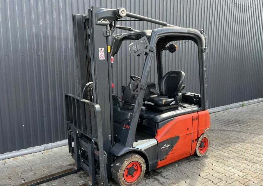 Linde E16P-02 - Carretilla elevadora eléctrica: foto 1 Linde E16P-02 - Carretilla elevadora eléctrica: foto 1