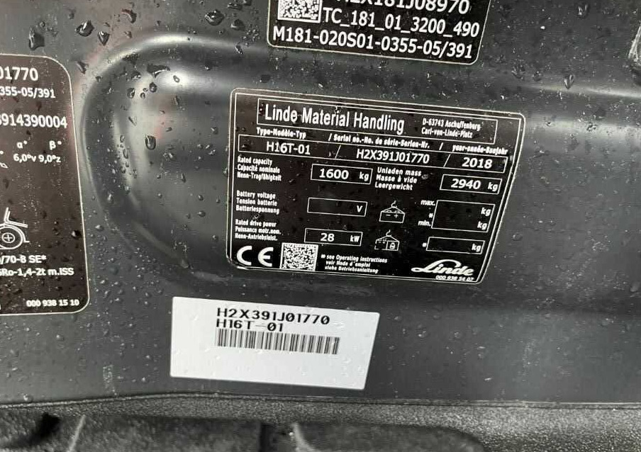 Linde H16T-01 - Carretilla elevadora de gas: foto 4 Linde H16T-01 - Carretilla elevadora de gas: foto 4