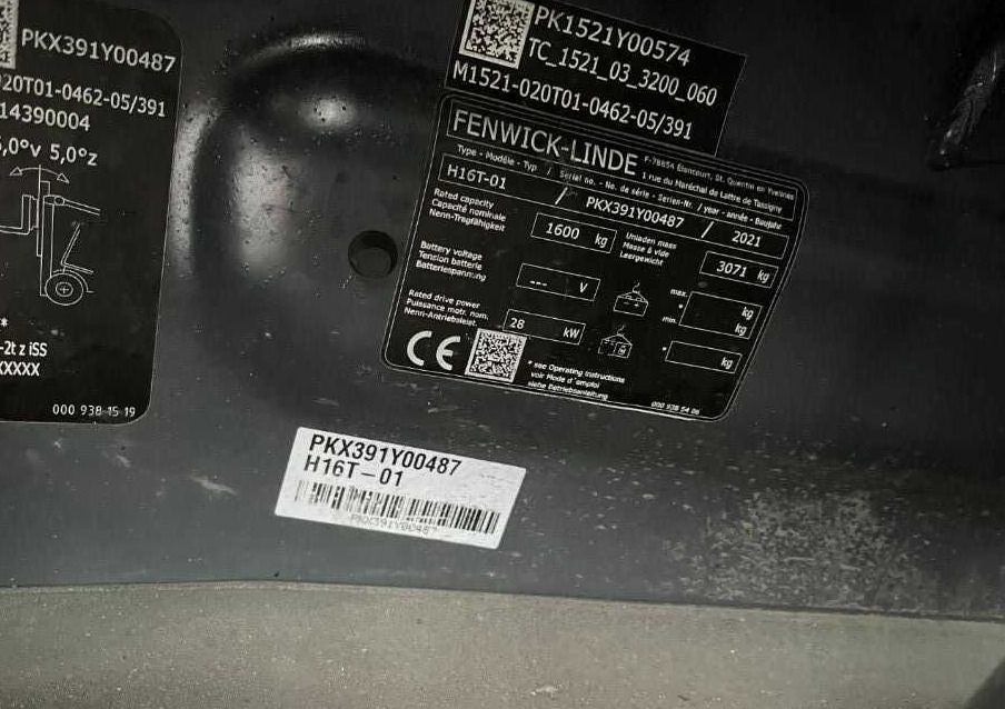 Linde H16T-01 - Carretilla elevadora de gas: foto 4 Linde H16T-01 - Carretilla elevadora de gas: foto 4