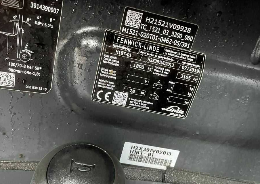 Linde H18T-01 - Carretilla elevadora de gas: foto 4 Linde H18T-01 - Carretilla elevadora de gas: foto 4