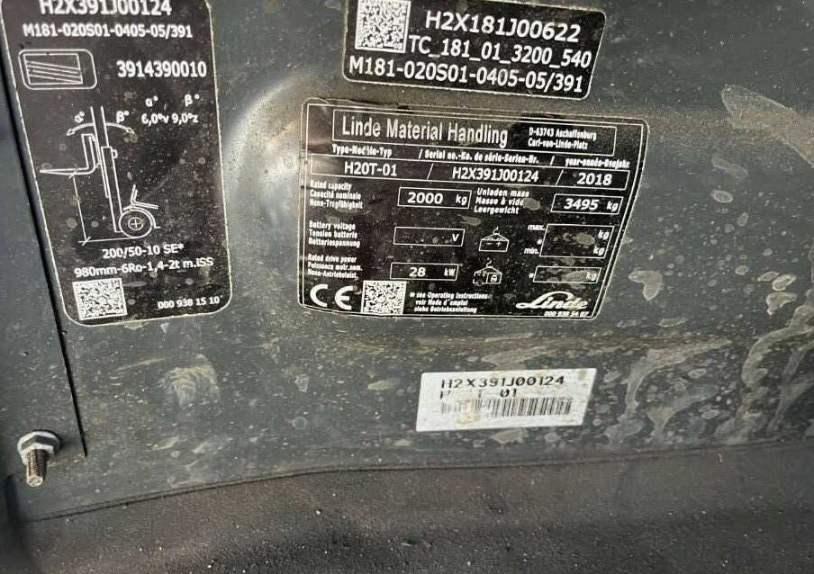 Linde H20T-01 - Carretilla elevadora de gas: foto 4 Linde H20T-01 - Carretilla elevadora de gas: foto 4