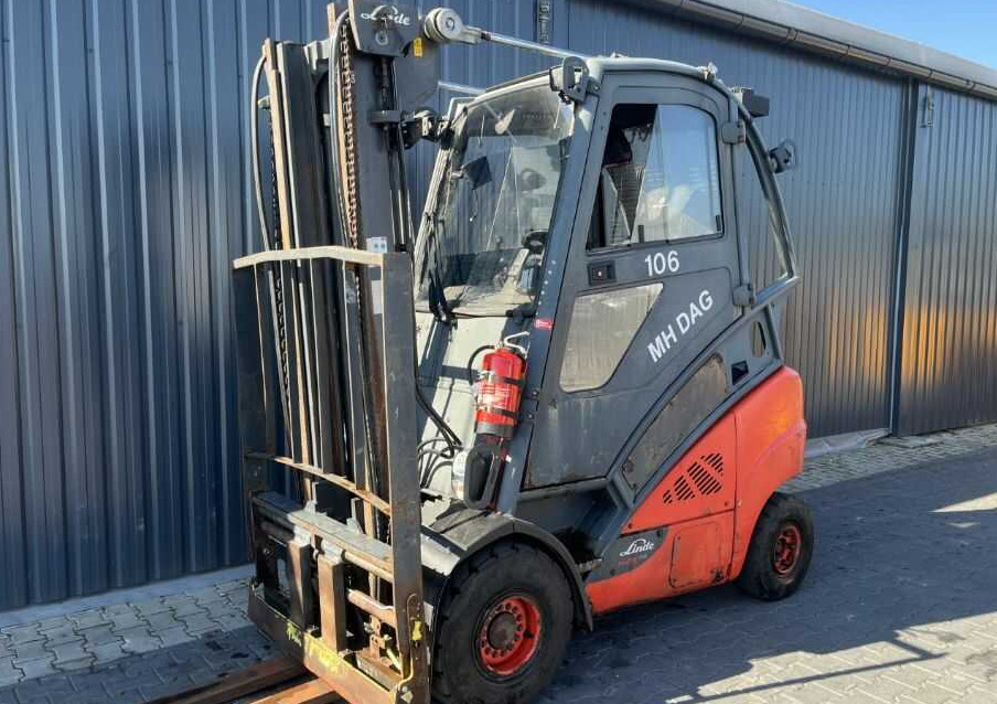 Linde H25D-02/600 - Carretilla elevadora diésel: foto 1 Linde H25D-02/600 - Carretilla elevadora diésel: foto 1