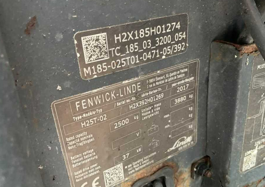 Linde H25T-02 - Carretilla elevadora de gas: foto 4 Linde H25T-02 - Carretilla elevadora de gas: foto 4