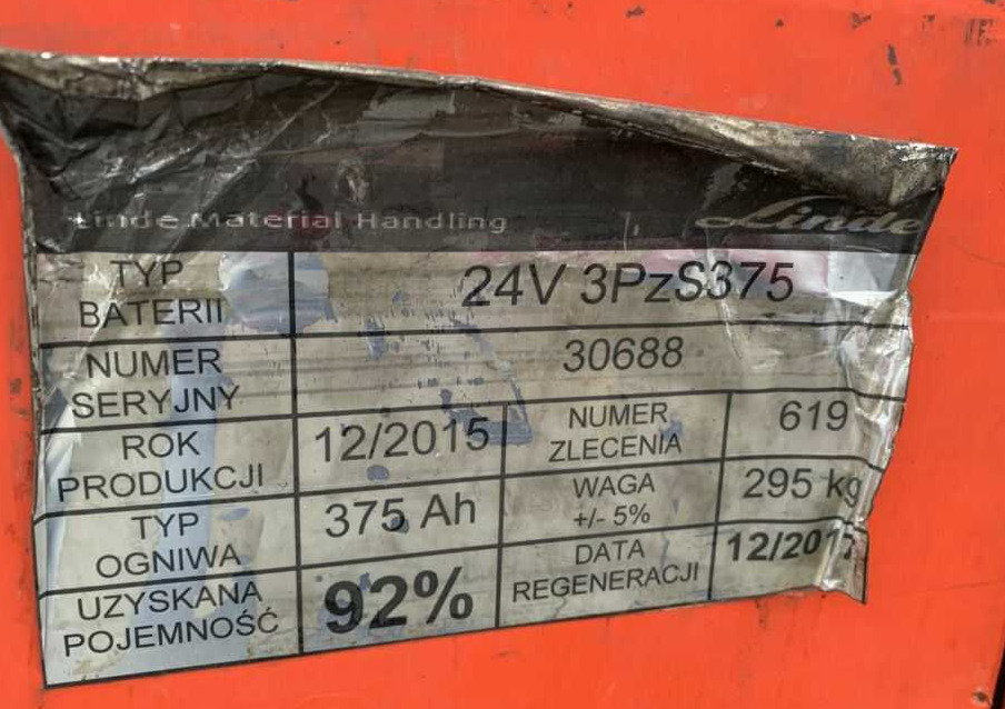 Linde L14AP - Apilador: foto 3 Linde L14AP - Apilador: foto 3