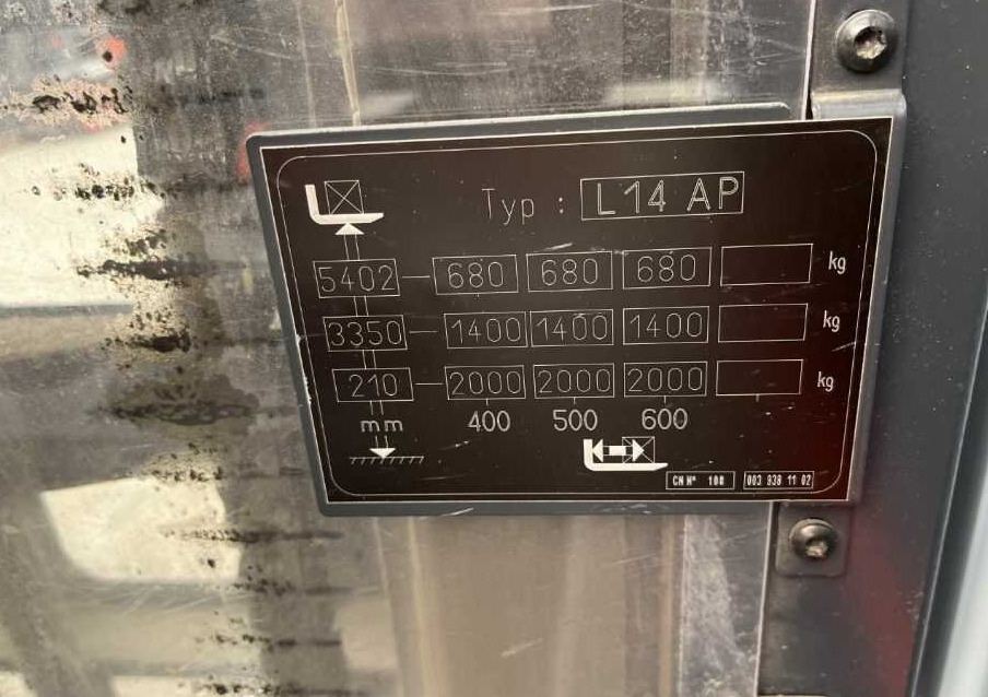 Linde L14APi - Apilador: foto 5 Linde L14APi - Apilador: foto 5