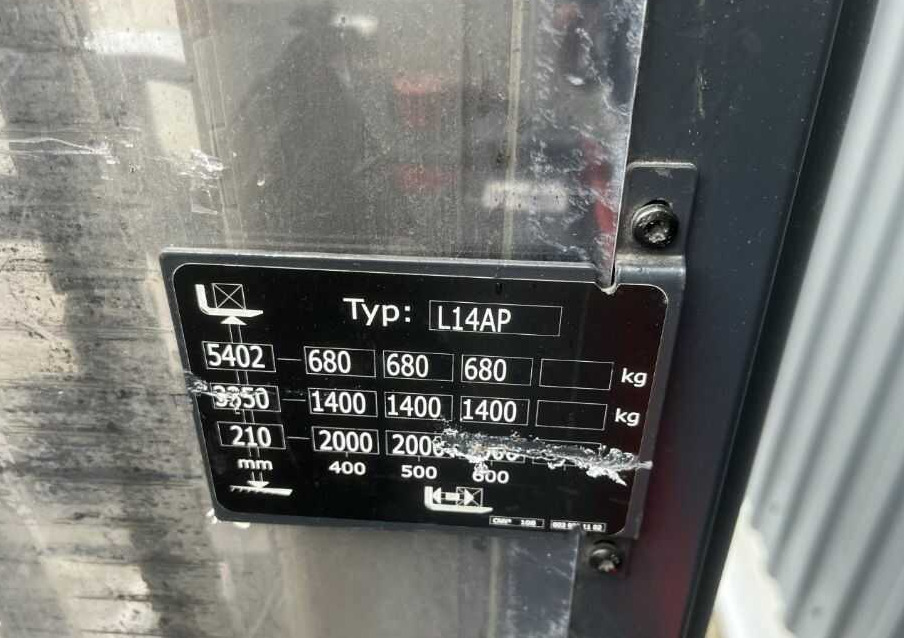 Linde L14APi - Apilador: foto 5 Linde L14APi - Apilador: foto 5