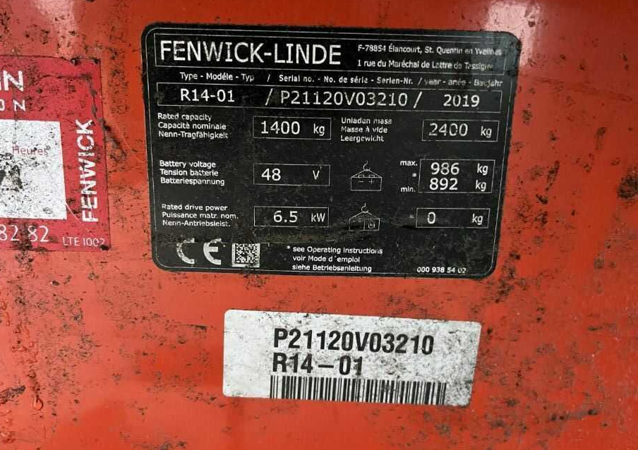 Linde R14-01 - Retráctil: foto 4 Linde R14-01 - Retráctil: foto 4