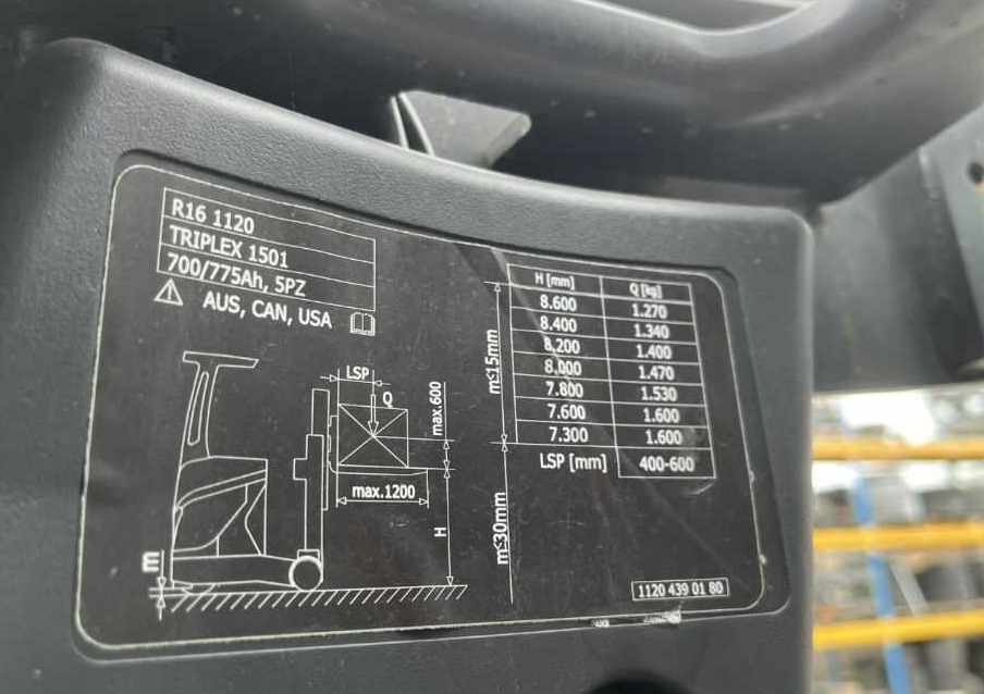 Linde R16-01 - Retráctil: foto 5 Linde R16-01 - Retráctil: foto 5