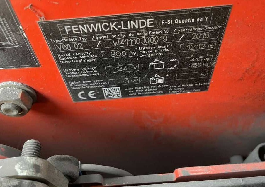 Linde V08-02 - Recoge pedidos: foto 4 Linde V08-02 - Recoge pedidos: foto 4