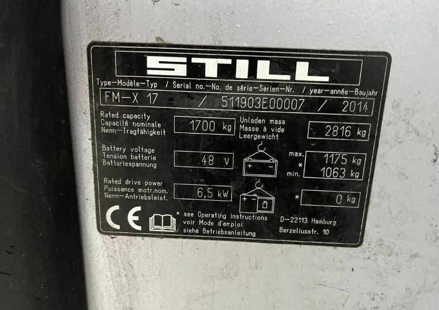 Still FM-X17 - Retráctil: foto 4 Still FM-X17 - Retráctil: foto 4