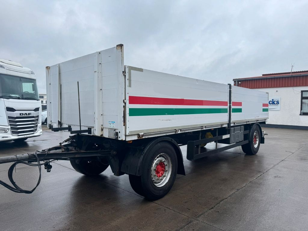 Schwarzmüller PRITSCHE * BAUSTOFF * GUT BEREIFT * 1. HAND * - Remolque plataforma/ Caja abierta: foto 1 Schwarzmüller PRITSCHE * BAUSTOFF * GUT BEREIFT * 1. HAND * - Remolque plataforma/ Caja abierta: foto 1