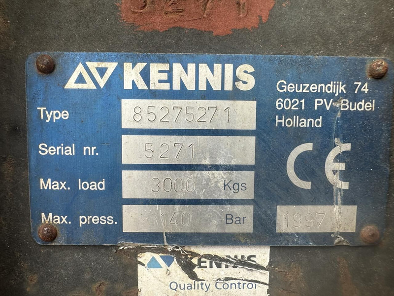 Pinza de manipulación para Maquinaria de construcción Kennis stenenklem - Gebruikt: foto 8