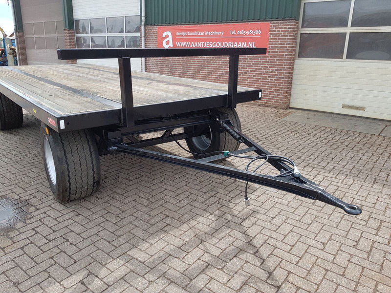 NIEUWE 15 tons balenwagen - Remolque plataforma/ Caja abierta: foto 4 NIEUWE 15 tons balenwagen - Remolque plataforma/ Caja abierta: foto 4