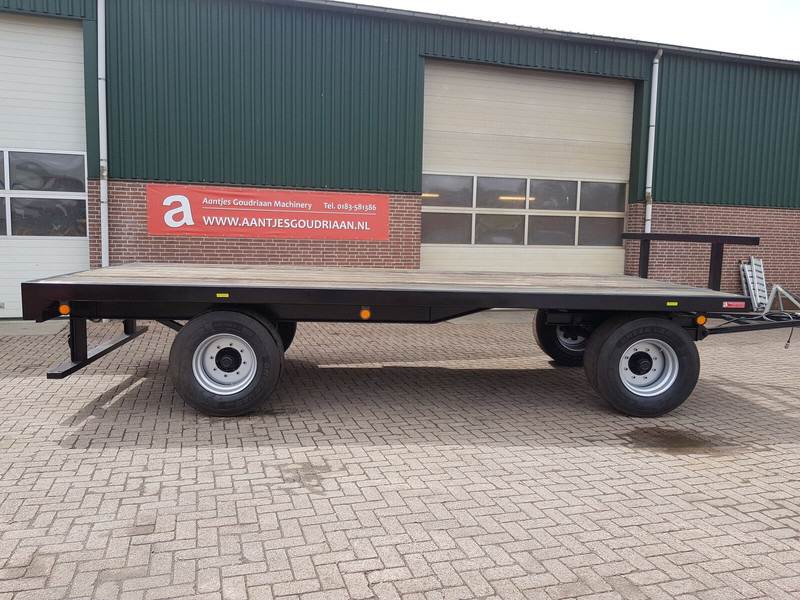 NIEUWE 15 tons balenwagen - Remolque plataforma/ Caja abierta: foto 3 NIEUWE 15 tons balenwagen - Remolque plataforma/ Caja abierta: foto 3