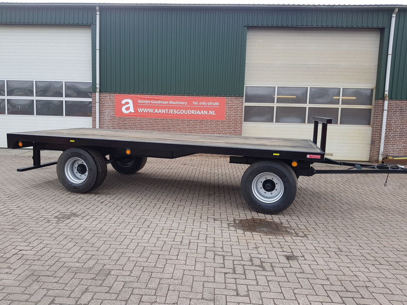 NIEUWE 15 tons balenwagen - Remolque plataforma/ Caja abierta: foto 1 NIEUWE 15 tons balenwagen - Remolque plataforma/ Caja abierta: foto 1