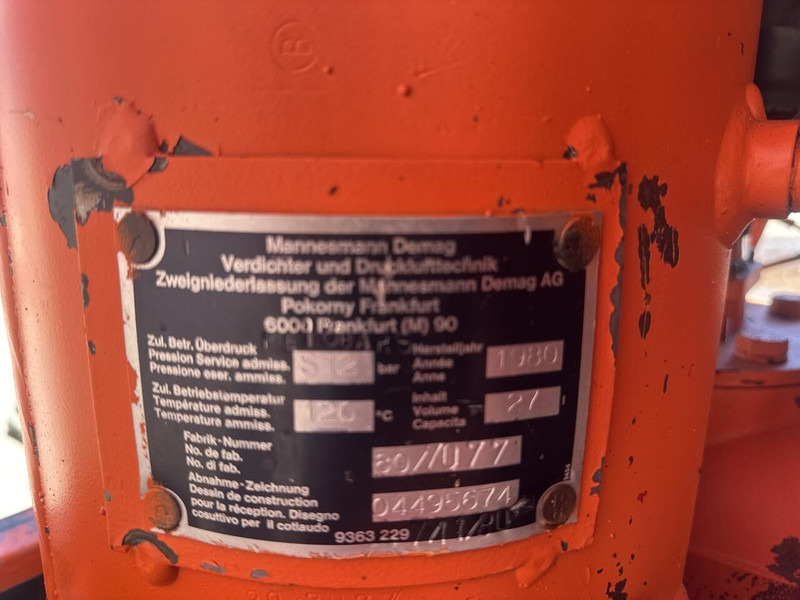 Compresor de aire lucht compressor Mannesmann Demag - Gebruikt: foto 7 Compresor de aire lucht compressor Mannesmann Demag - Gebruikt: foto 7