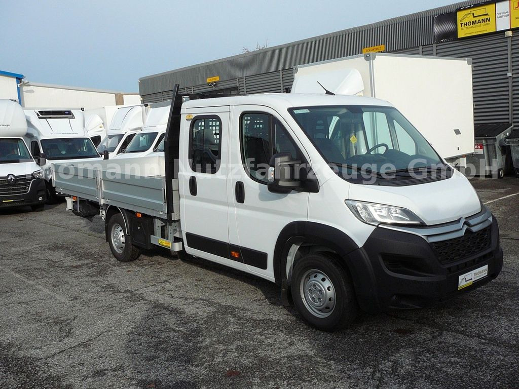Furgoneta caja abierta, Furgoneta combi nuevo Citroën Jumper 140Hdi Pritsche 7 Sitzer AHK Klima: foto 1