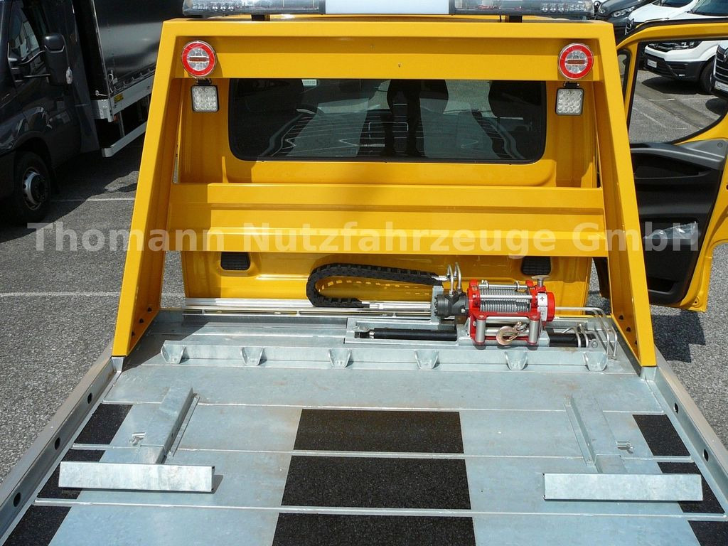 Grua de remolque autos, Furgoneta nuevo Iveco DAILY 70C18 Schiebeplateau Luftfederung Navi: foto 11