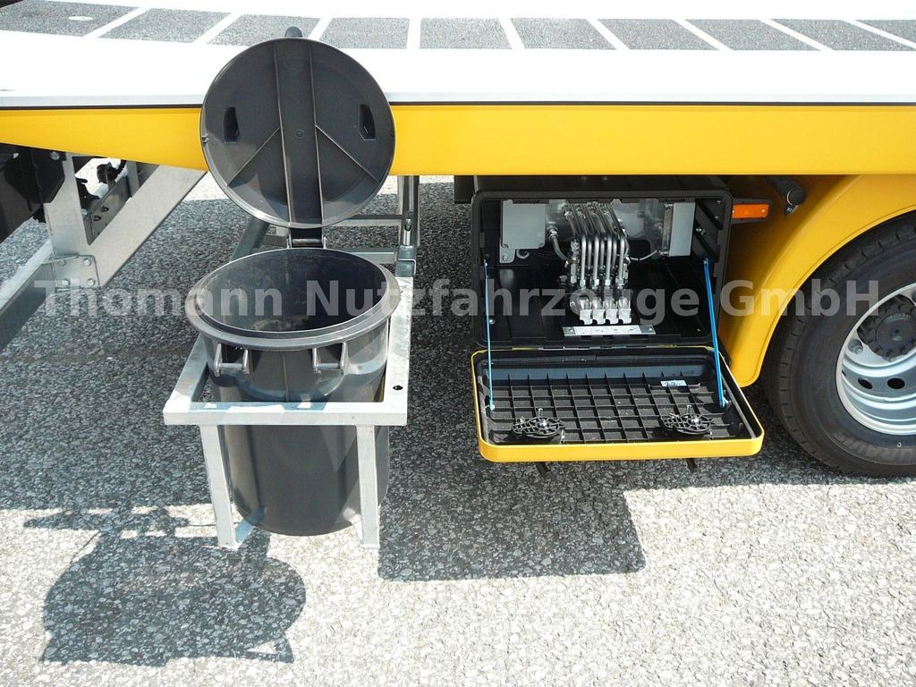 Grua de remolque autos, Furgoneta nuevo Iveco DAILY 70C18 Schiebeplateau Luftfederung Navi: foto 14