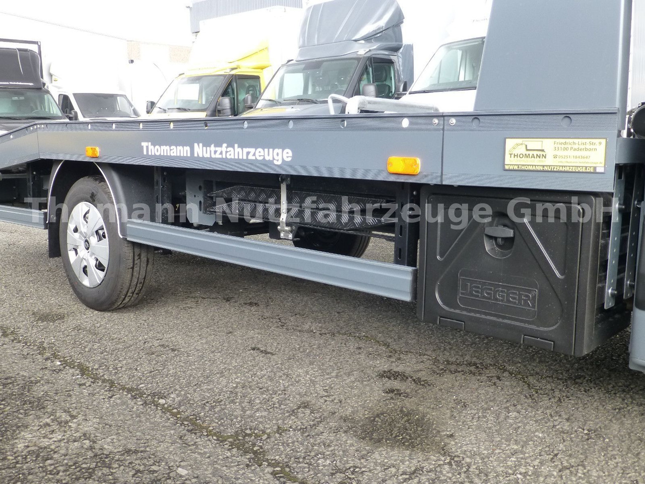 Grua de remolque autos nuevo Renault NEW Master 2025 Autotransporter NAVI Luft Fed.: foto 7