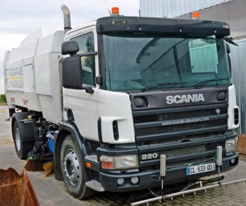 SCANIA 220 Scarab Magnum - Barredora vial: foto 1 SCANIA 220 Scarab Magnum - Barredora vial: foto 1