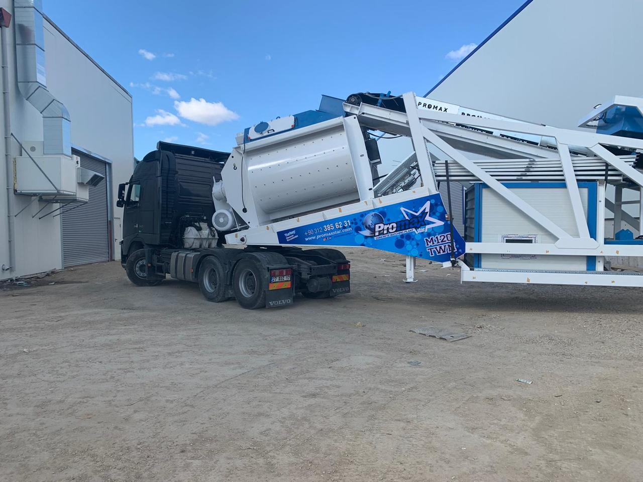 Mobile Concrete Batching Plant M120-TWN (120m3/h) - Planta de hormigón: foto 5 Mobile Concrete Batching Plant M120-TWN (120m3/h) - Planta de hormigón: foto 5