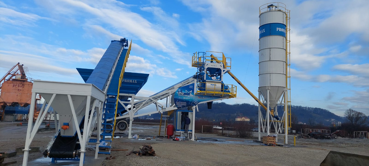 PROMAX MOBILE CONCRETE BATCHING PLANT M100-TWN (100m3/h) - Planta de hormigón: foto 2 PROMAX MOBILE CONCRETE BATCHING PLANT M100-TWN (100m3/h) - Planta de hormigón: foto 2