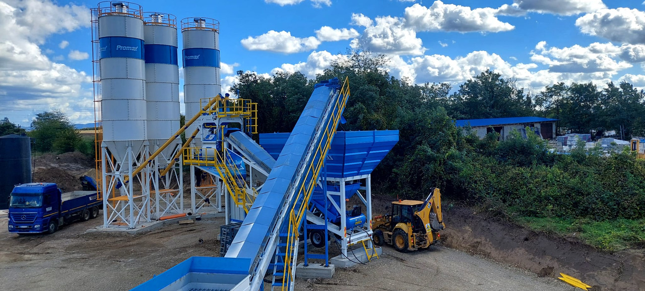 PROMAX MOBILE CONCRETE BATCHING PLANT M100-TWN (100m3/h) - Planta de hormigón: foto 1 PROMAX MOBILE CONCRETE BATCHING PLANT M100-TWN (100m3/h) - Planta de hormigón: foto 1