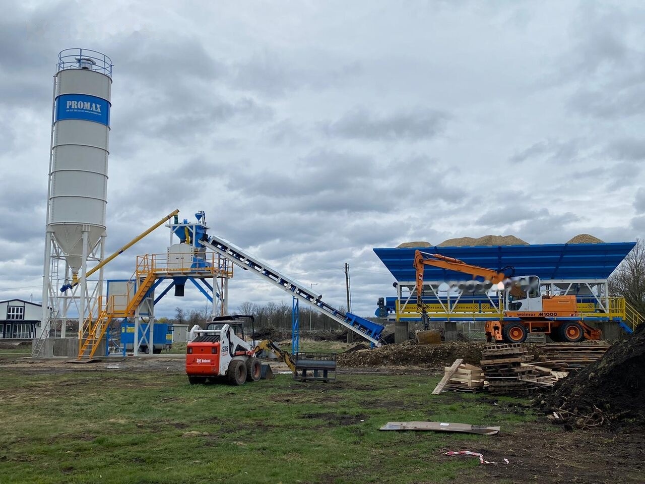 Promax Compact Concrete Batching Plant PROMAX C60-SNG LINE (60m³/h) - Planta de hormigón: foto 4 Promax Compact Concrete Batching Plant PROMAX C60-SNG LINE (60m³/h) - Planta de hormigón: foto 4