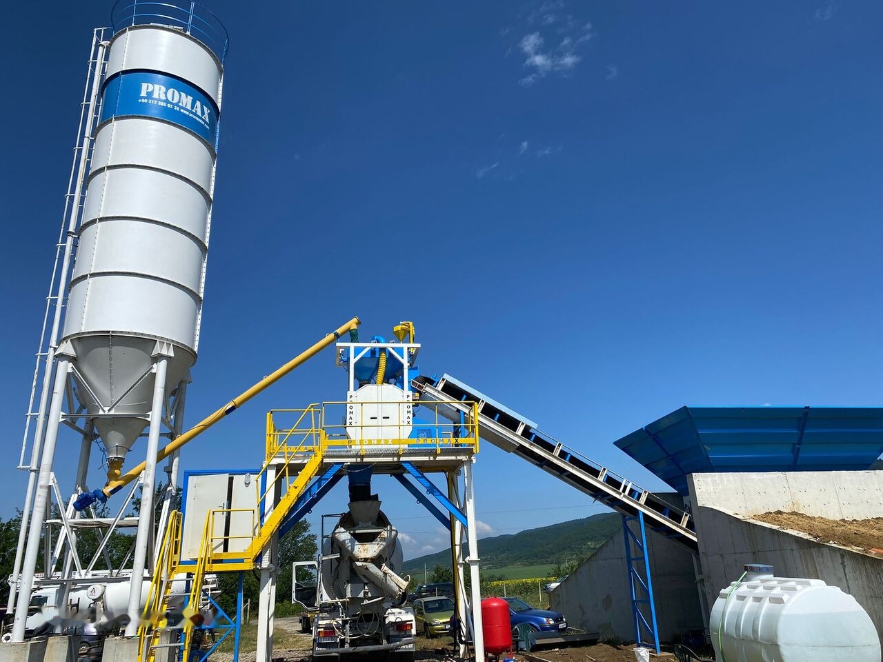 Promax Compact Concrete Batching Plant PROMAX C60-SNG PLUS (60m³/h) - Planta de hormigón: foto 3 Promax Compact Concrete Batching Plant PROMAX C60-SNG PLUS (60m³/h) - Planta de hormigón: foto 3