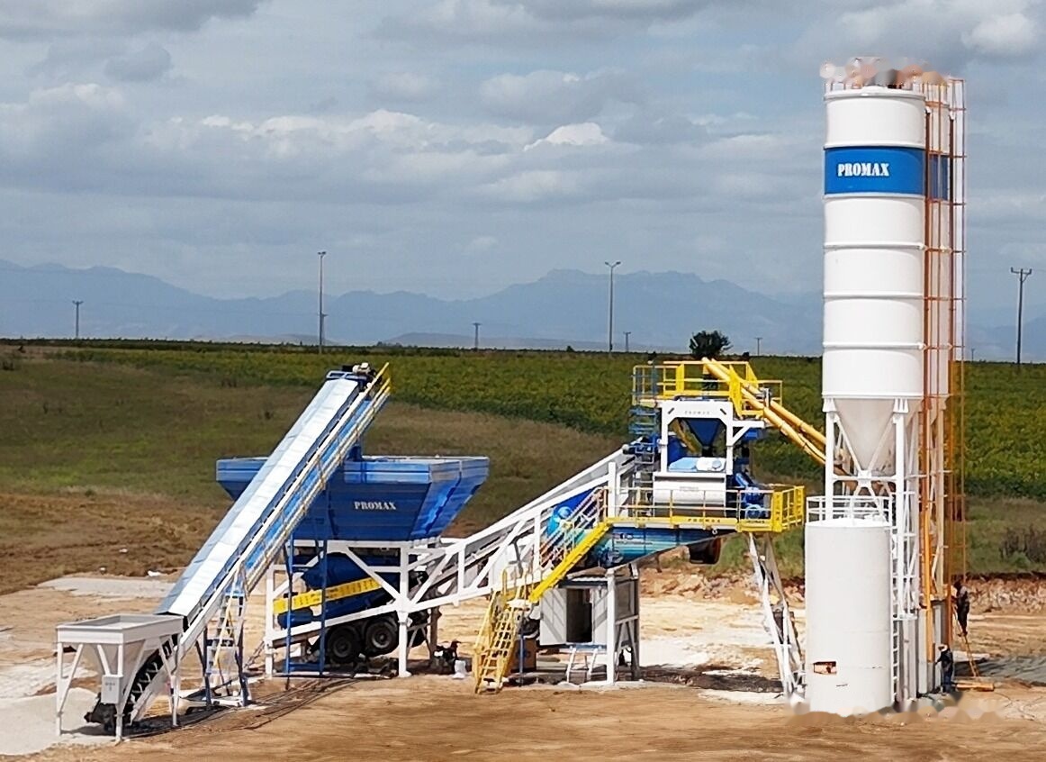 Promax Mobile Concrete Batching Plant M120-TWN (120m3/h) - Planta de hormigón: foto 1 Promax Mobile Concrete Batching Plant M120-TWN (120m3/h) - Planta de hormigón: foto 1