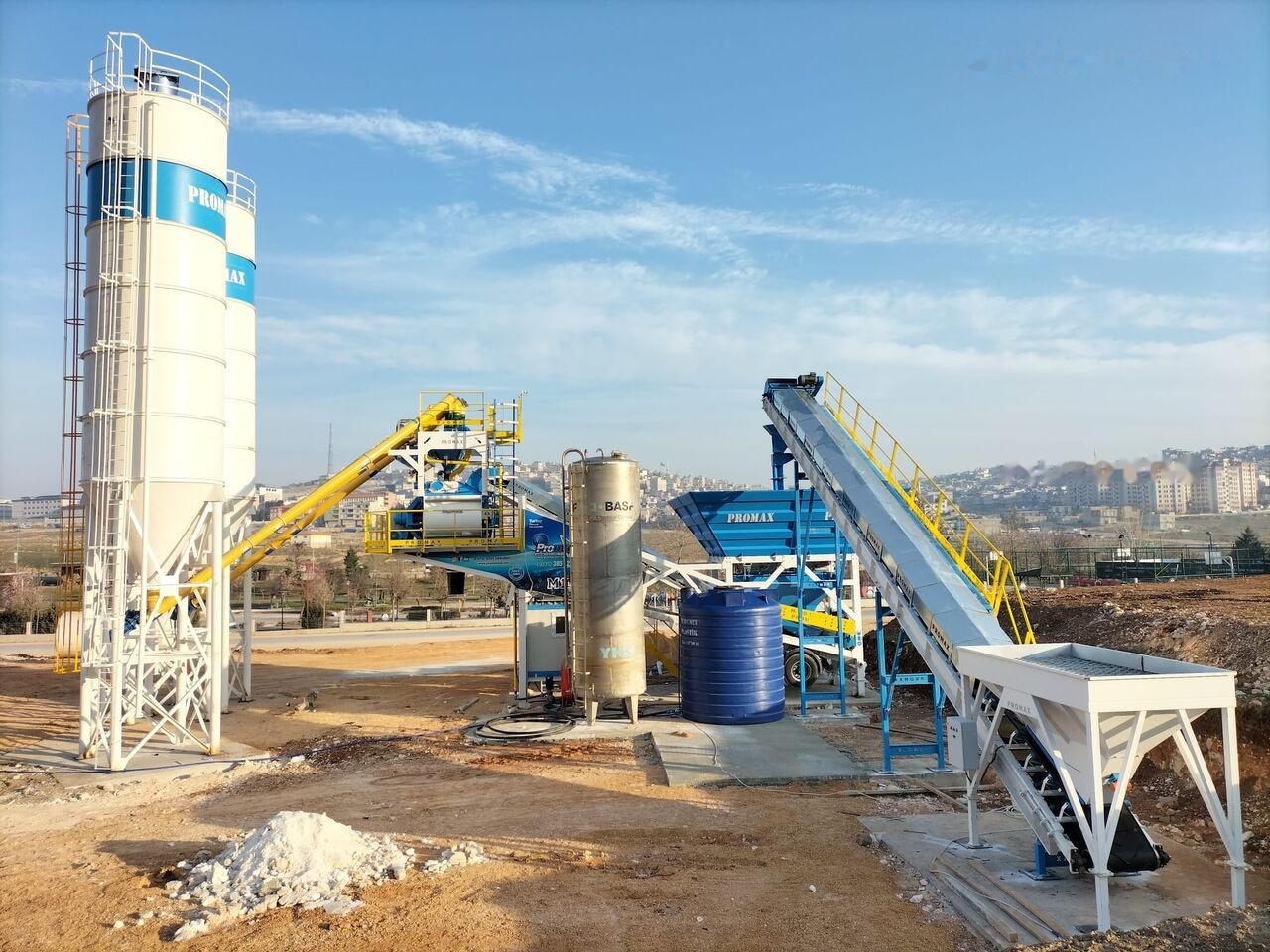 Promax Mobile Concrete Batching Plant PROMAX M100-TWN (100m³/h) - Planta de hormigón: foto 2 Promax Mobile Concrete Batching Plant PROMAX M100-TWN (100m³/h) - Planta de hormigón: foto 2