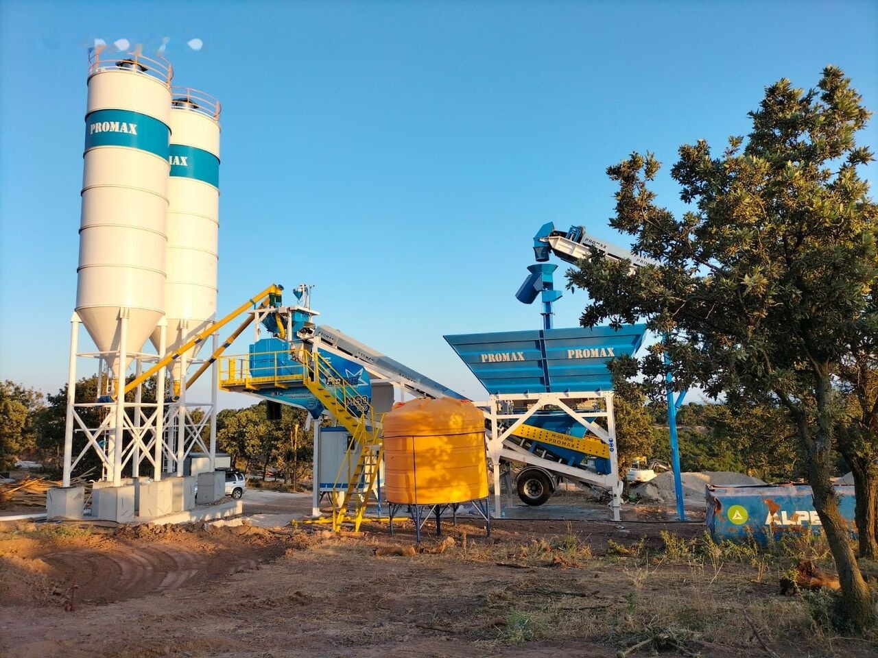 Promax Mobile Concrete Batching Plant PROMAX M60-SNG (60m3/h) - Planta de hormigón: foto 4 Promax Mobile Concrete Batching Plant PROMAX M60-SNG (60m3/h) - Planta de hormigón: foto 4
