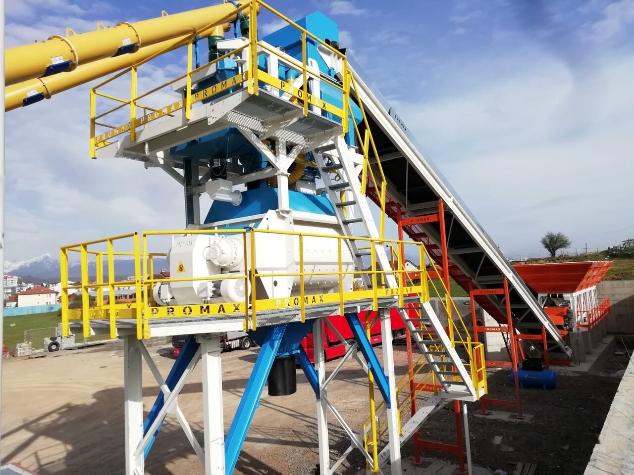 Promax Stationary Concrete Batching Plant S100 TWN (100m³/h) - Planta de hormigón: foto 1 Promax Stationary Concrete Batching Plant S100 TWN (100m³/h) - Planta de hormigón: foto 1