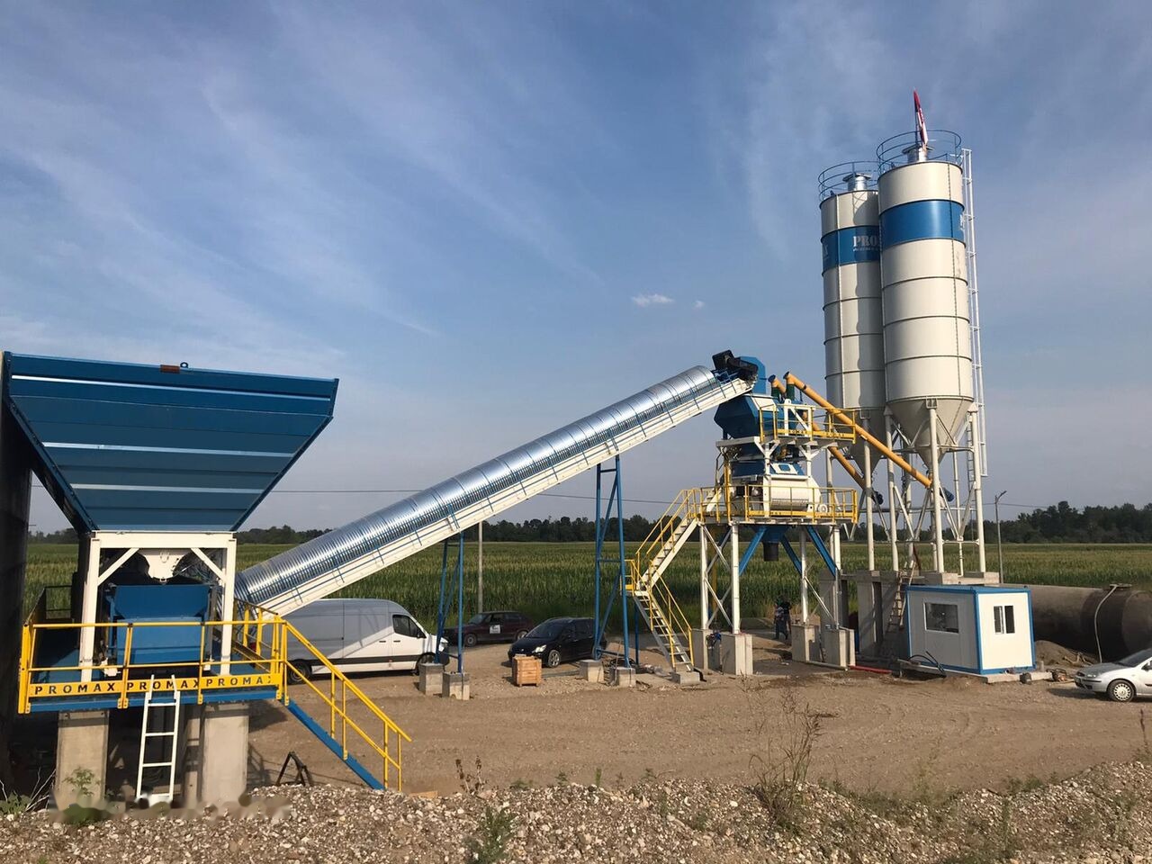 Promax Stationary Concrete Batching Plant S100 TWN (100m³/h) - Planta de hormigón: foto 2 Promax Stationary Concrete Batching Plant S100 TWN (100m³/h) - Planta de hormigón: foto 2