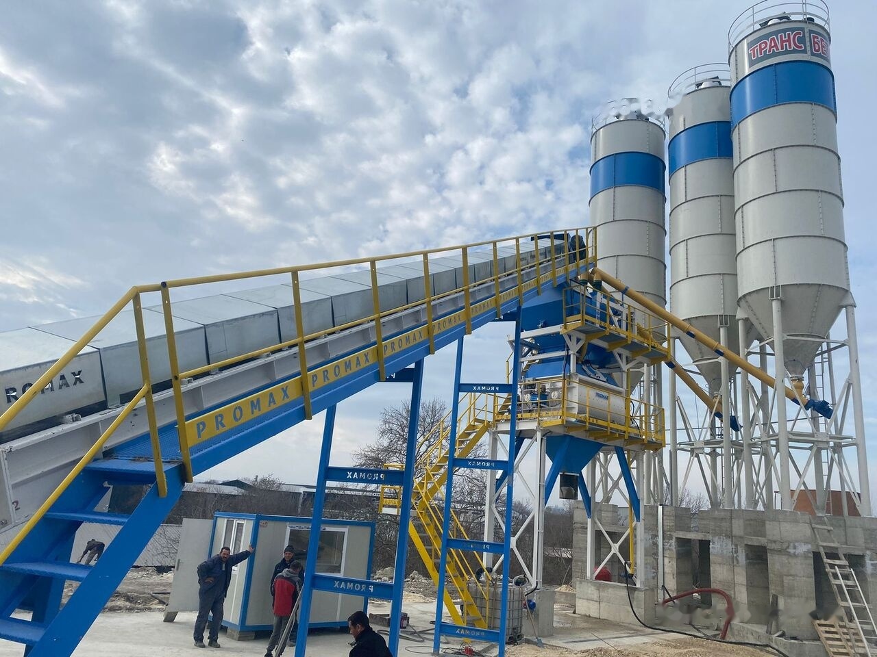 Promax Stationary Concrete Batching Plant S130-TWN (130m/h) - Planta de hormigón: foto 4 Promax Stationary Concrete Batching Plant S130-TWN (130m/h) - Planta de hormigón: foto 4