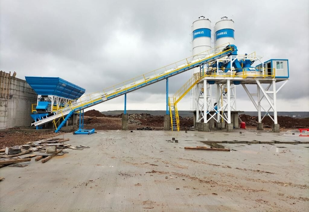 Promax Stationary Concrete Batching Plant with Double Planetary Mixer - Planta de hormigón: foto 1 Promax Stationary Concrete Batching Plant with Double Planetary Mixer - Planta de hormigón: foto 1