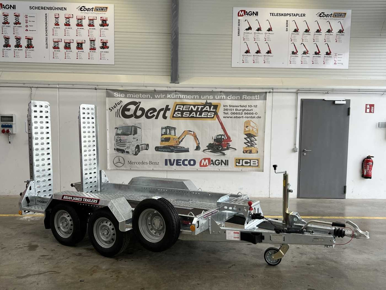 Brian James Cargo Digger Plant 2 / Länge: 2.800mm / 2.700kg - Remolque góndola rebajadas: foto 1 Brian James Cargo Digger Plant 2 / Länge: 2.800mm / 2.700kg - Remolque góndola rebajadas: foto 1
