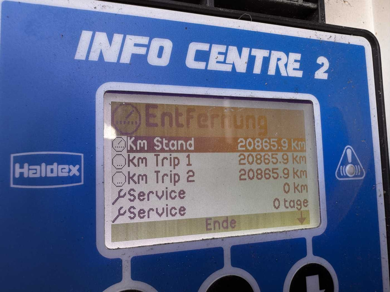 Semirremolque lona Fliegl SDS 350 Schiebeplane+Verdeck XL SAF 20.900Km: foto 14