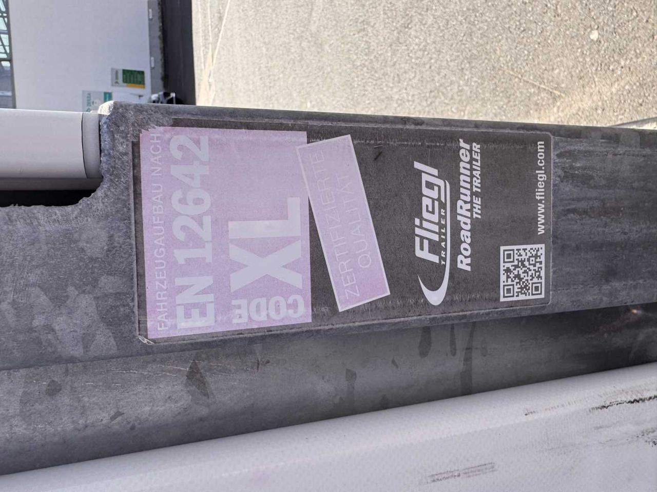 Semirremolque lona Fliegl SDS 350 Schiebeplane+Verdeck XL SAF 20.900Km: foto 9