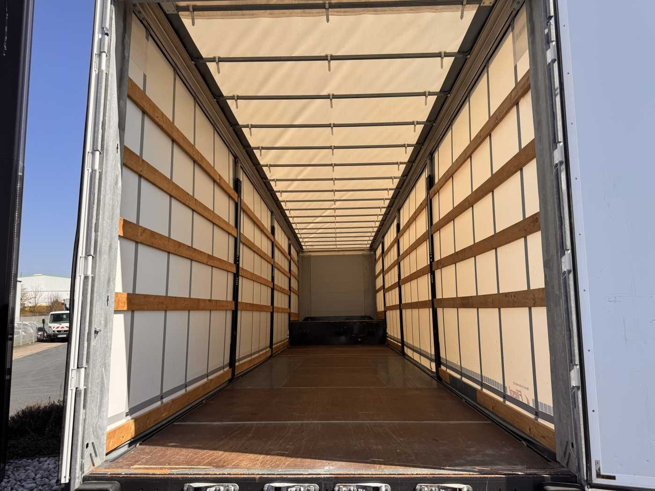Semirremolque lona Fliegl SDS 350 Schiebeplane+Verdeck XL SAF 20.900Km: foto 10