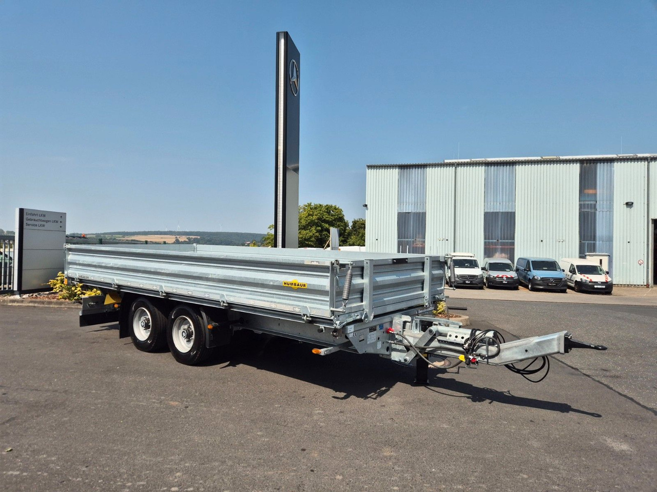 Humbaur HTK 115524 Dreiseitenkipper vollverzinkt - Remolque volquete: foto 5 Humbaur HTK 115524 Dreiseitenkipper vollverzinkt - Remolque volquete: foto 5