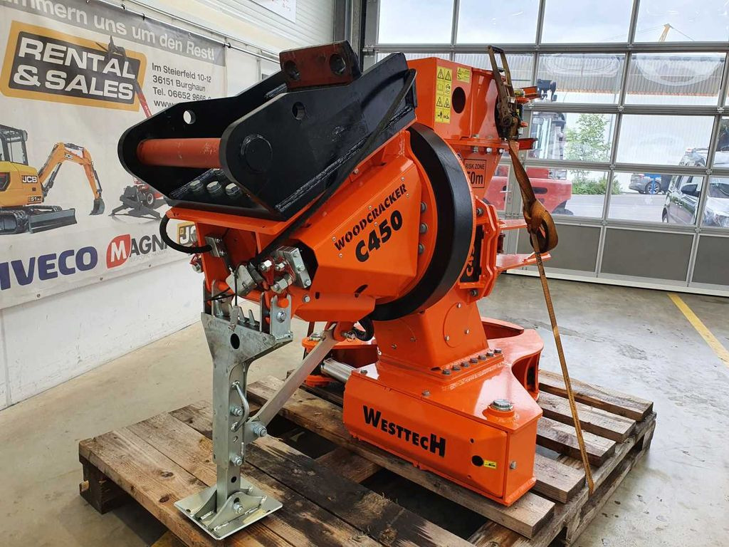 Westtech Woodcracker C450 MS21 Sammler Tiltator - Implemento para Maquinaria forestal: foto 5 Westtech Woodcracker C450 MS21 Sammler Tiltator - Implemento para Maquinaria forestal: foto 5