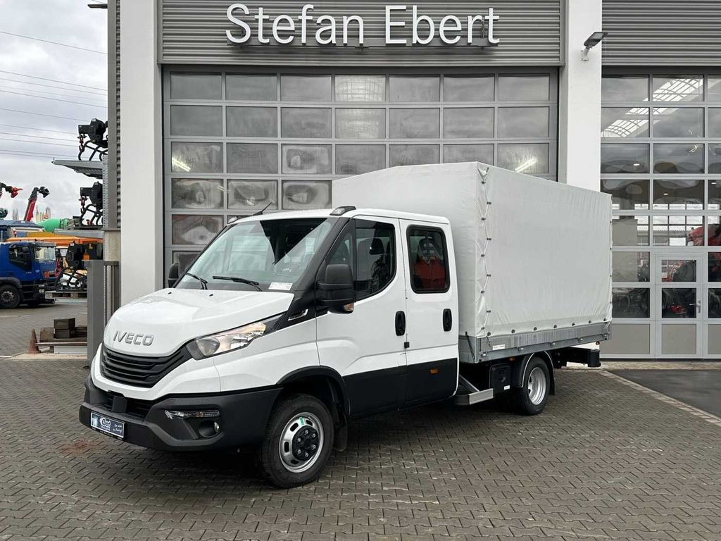 Iveco Daily 50C18H A8 DoKa *AHK*Automatik*7-Sitze* - Furgoneta con lona, Furgoneta combi: foto 1 Iveco Daily 50C18H A8 DoKa *AHK*Automatik*7-Sitze* - Furgoneta con lona, Furgoneta combi: foto 1