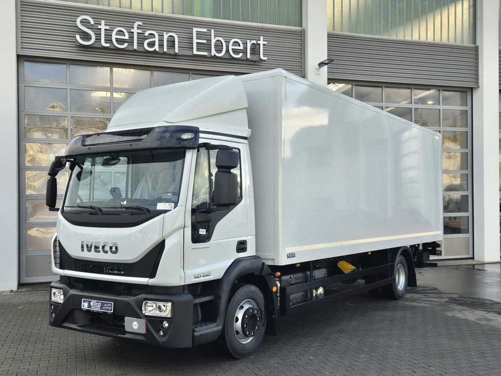 Iveco Eurocargo ML140E28/P 4x2 LBW Klima AHK - Camión caja cerrada: foto 1 Iveco Eurocargo ML140E28/P 4x2 LBW Klima AHK - Camión caja cerrada: foto 1