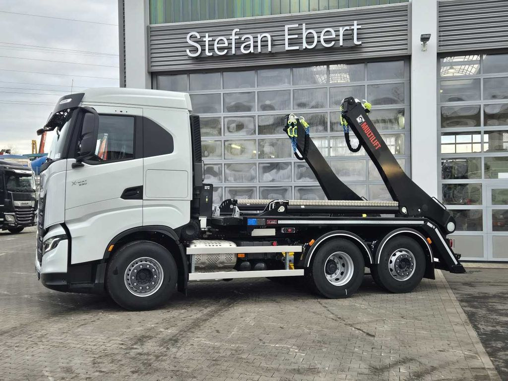 Iveco X-Way AS280X53Y/PS ON Intarder Multilift Funk - Camión portacontenedor de cadenas: foto 4 Iveco X-Way AS280X53Y/PS ON Intarder Multilift Funk - Camión portacontenedor de cadenas: foto 4
