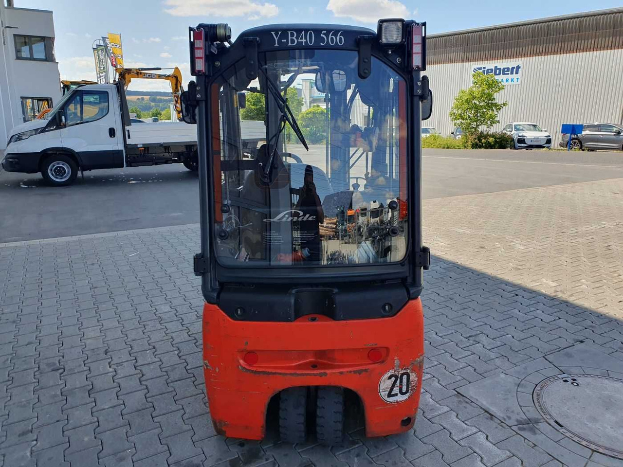 Linde E14 - 01 / Triplex: 4.00m! / SS / nur 3.405h! - Carretilla elevadora eléctrica: foto 5 Linde E14 - 01 / Triplex: 4.00m! / SS / nur 3.405h! - Carretilla elevadora eléctrica: foto 5